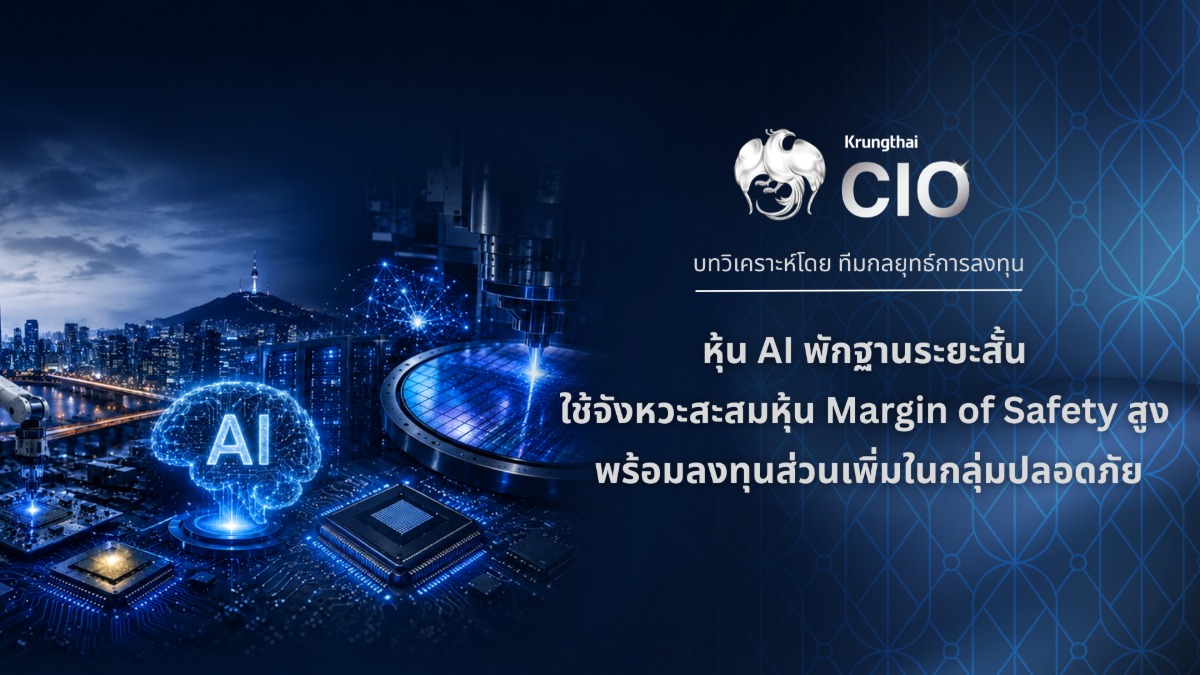 Krungthai CIO ประเมินตลาดหุ้นโลกยังมีปัจจ...