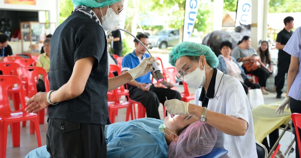 "GULF Sparks Smiles" ออกหน่วยทันตกรรมพื้นที่อยุธยา พร้อมเปิดโอกาสเยาวชนเป็นจิตอาสา ร่วมภารกิจยกระดับคุณภาพชีวิตคนไทย