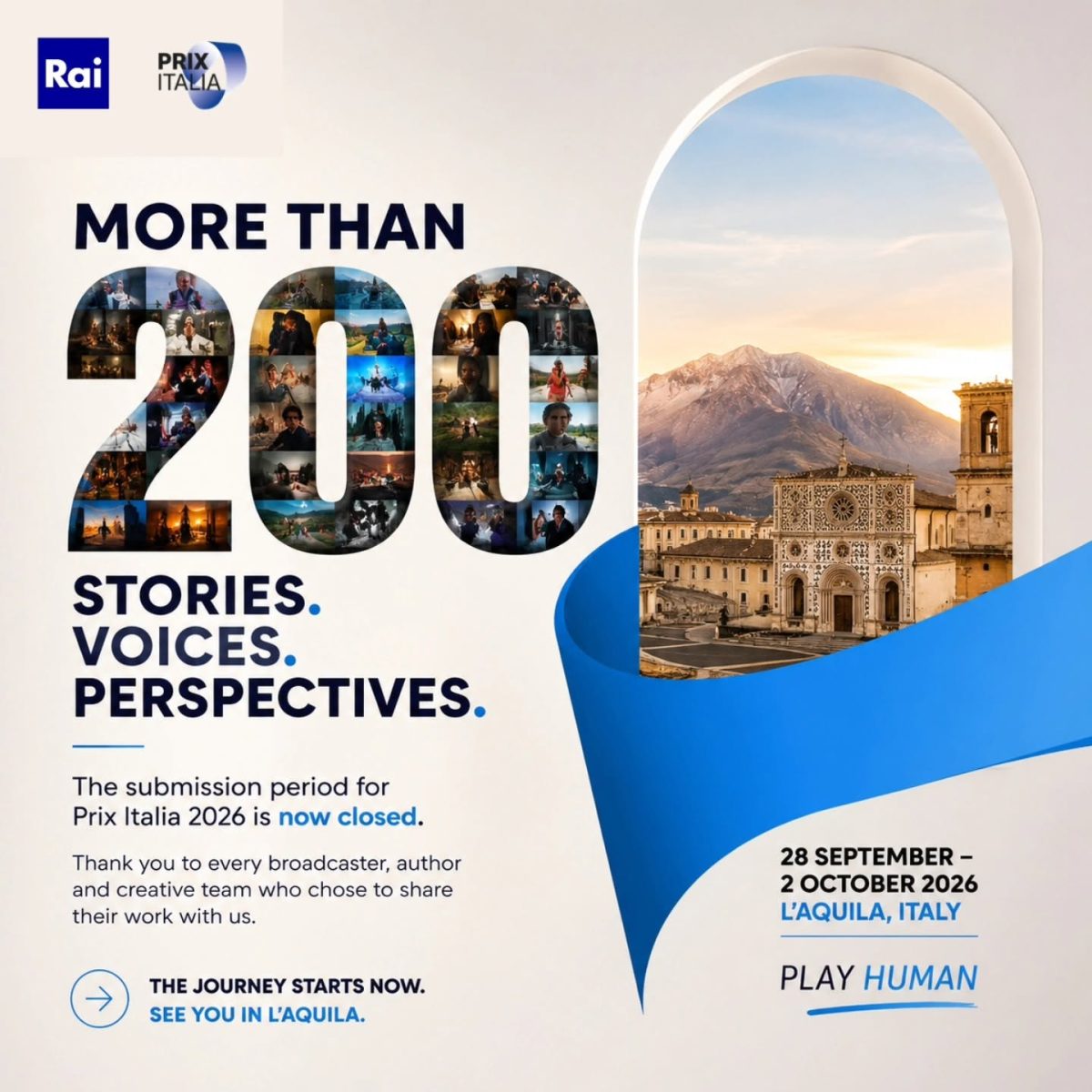 ไทยพีบีเอส หนึ่งเดียวจากประเทศไทย ร่วมตัดสินเวทีสื่อระดับโลก Prix Italia 2026