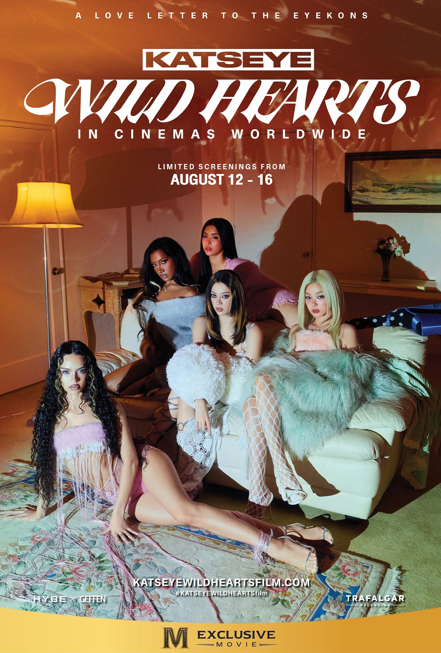 KATSEYE เตรียมพา EYEKONS สัมผัสเรื่องราวบทใหม่ในภาพยนตร์สารคดี "KATSEYE: WILD HEARTS" วันที่ 12-16 ส.ค. ที่ Major Cineplex จองบัตรวันแรก 15 ก.ค.นี้