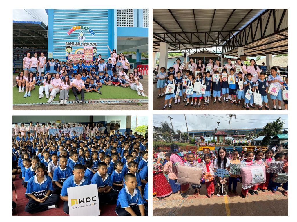 WDC เดินหน้าพันธกิจ WE DO CARE ผ่านโครงการ "สานฝัน ปันสุข" เป็นปีที่ 2 ส่งต่อโอกาสการเรียนรู้สู่เยาวชนพื้นที่ห่างไกล ณ จังหวัดเชียงใหม่