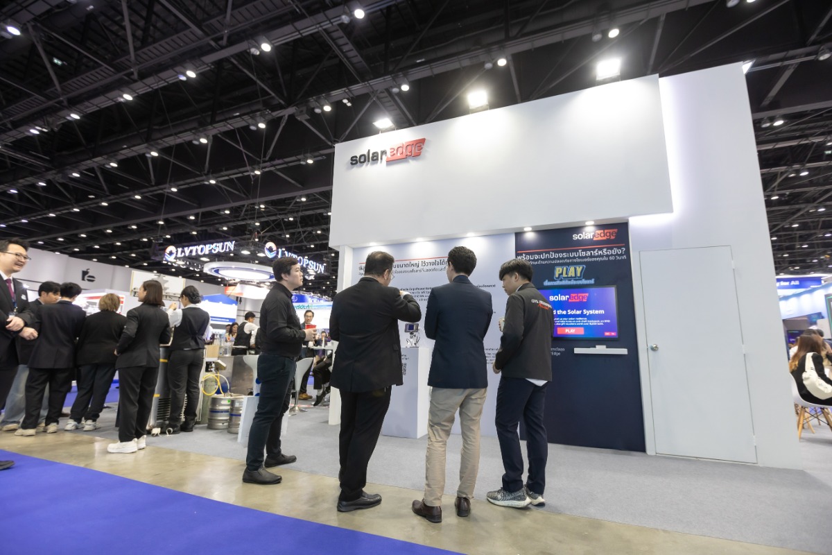 SolarEdge ยิ้มรับตลาดโซลาร์ไทยโต ยกทัพร่วม ASIA Sustainable Energy Week 2026 ชูโซลูชันพลังงานอัจฉริยะครบวงจร ปลอดภัยทั้งระบบไฟฟ้าและไซเบอร์