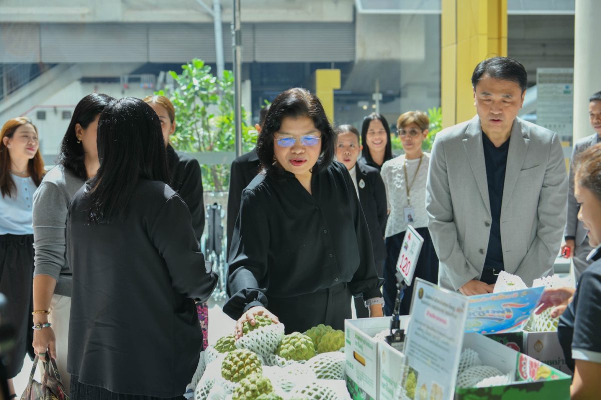 กรมทรัพย์สินทางปัญญา พา "7 ผลไม้ GI ไทย" บุกศูนย์การค้า ICS ในเครือ ICONSIAM
