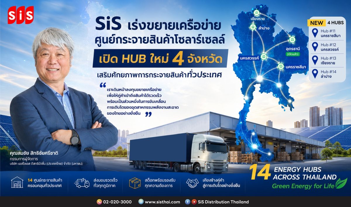 บริษัท เอสไอเอส ดิสทริบิวชั่น (ประเทศไทย)...