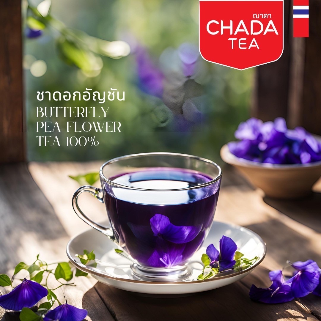 Premium Butterfly Pea Tea from Chada Tea for Hotels, Restaurants, Cafes, and HORECA Businesses