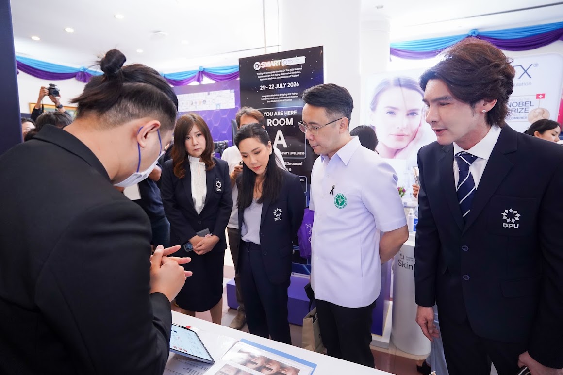 DPU ผนึก 8 วิทยาลัย/คณะสุขภาพ เปิดเวที SMART ครั้งที่ 8 เชื่อมแพทย์-วิจัย-ธุรกิจ สร้าง Health Science Ecosystem