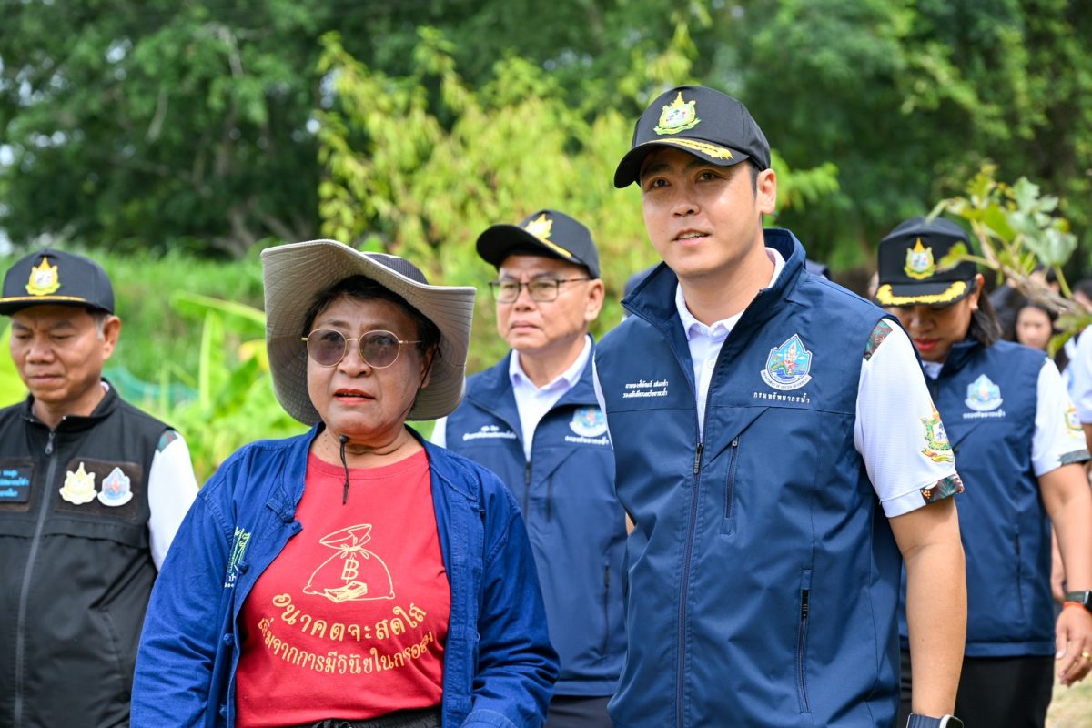 ช่วยเกษตรกรลดต้นทุน มีน้ำใช้ทั่วถึง พร้อม...