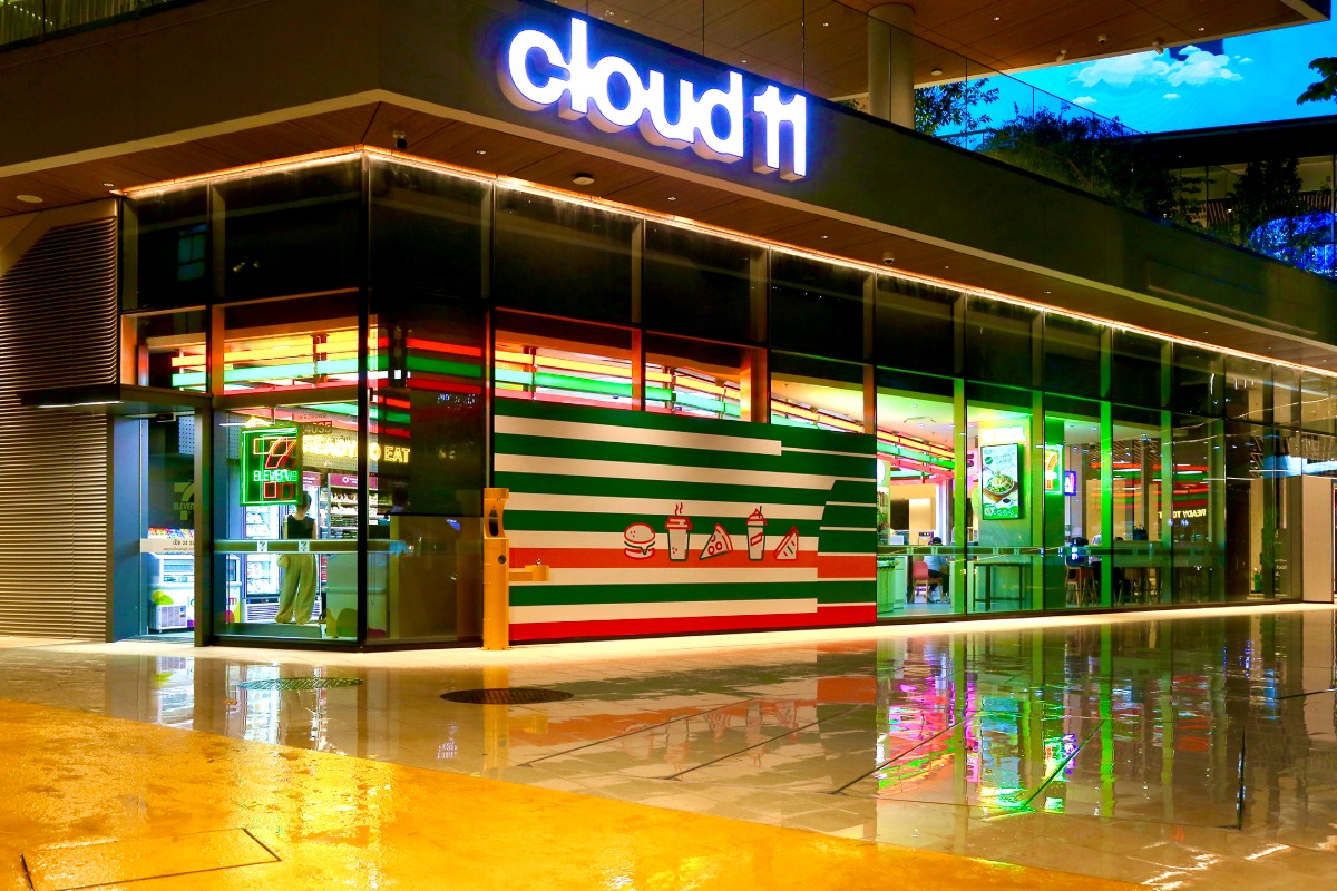 ร้านเซเว่น อีเลฟเว่น สาขา Cloud 11 เปิดปร...