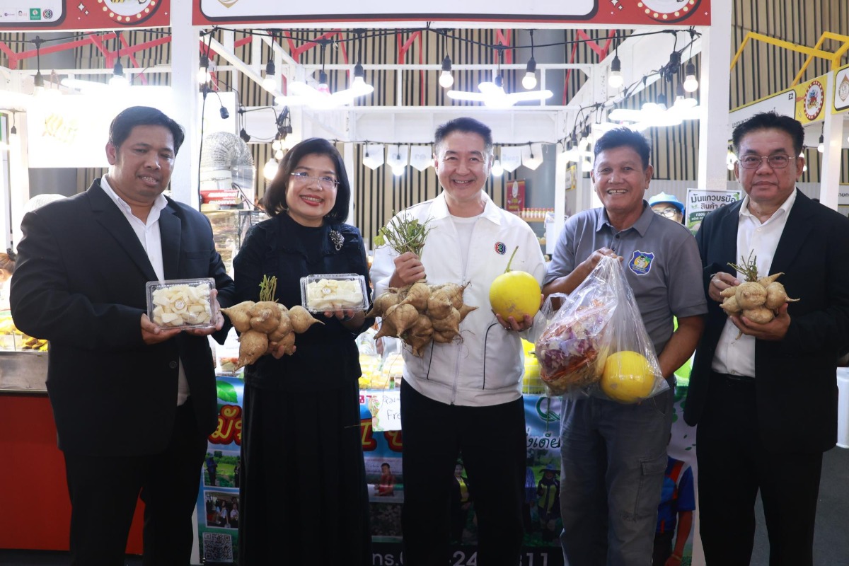 ช่อง 3 เดินหน้าหนุนเศรษฐกิจชุมชน จับมือ กรมทรัพย์สินทางปัญญา เปิดงาน "แจ๋วแซ่บเฟ่อร์" ยกทัพสินค้า GI บุกฟิวเจอร์พาร์ค