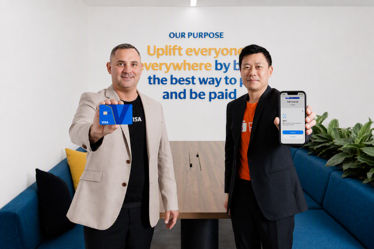 Visa และ ShopeePay เปิดตัว Visa Payment Passkey ยกระดับประสบการณ์การชำระเงินออนไลน์ให้สะดวก รวดเร็ว และปลอดภัยยิ่งขึ้นสำหรับผู้บริโภคชาวไทย