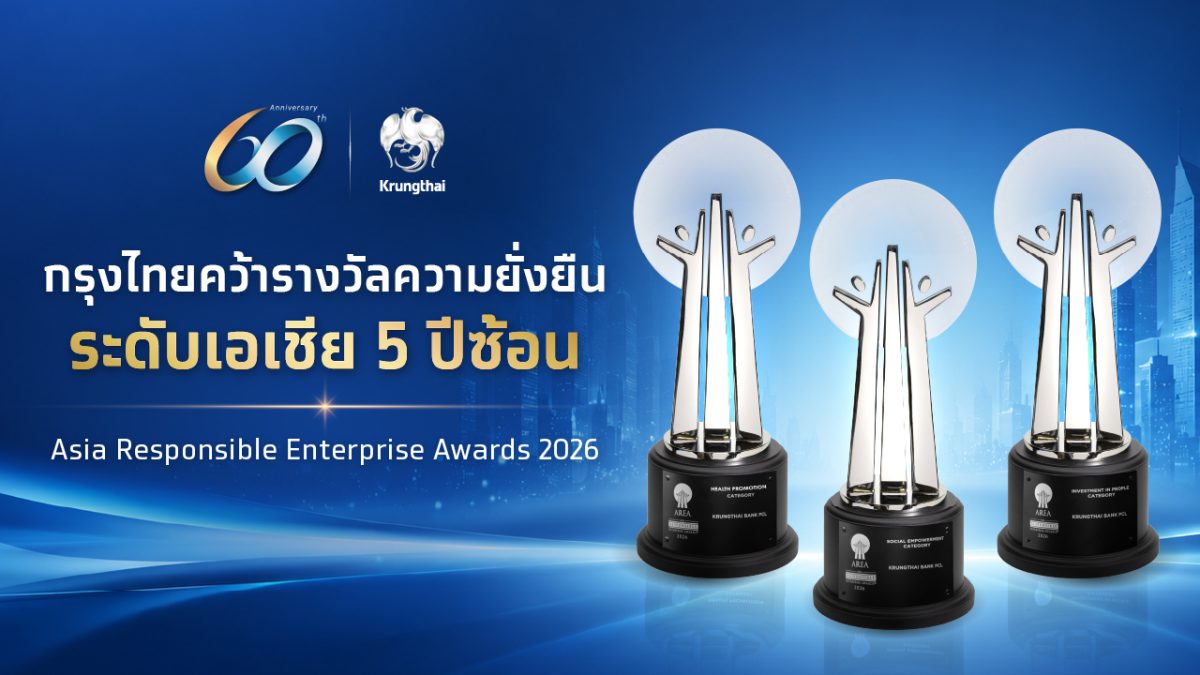 ธนาคารกรุงไทย คว้า 3 รางวัลด้านความยั่งยื...