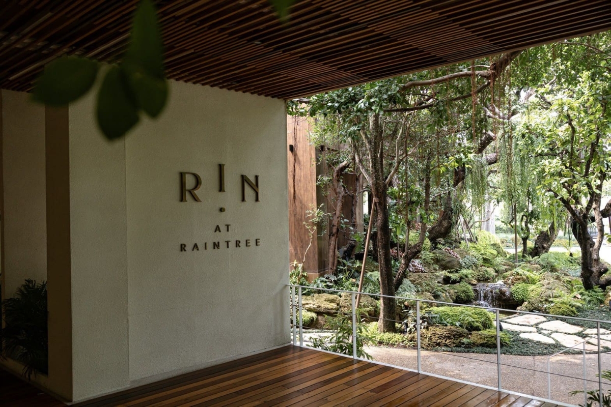 "ริน แอท เรนทรี" (RIN at RAINTREE) สถานที...