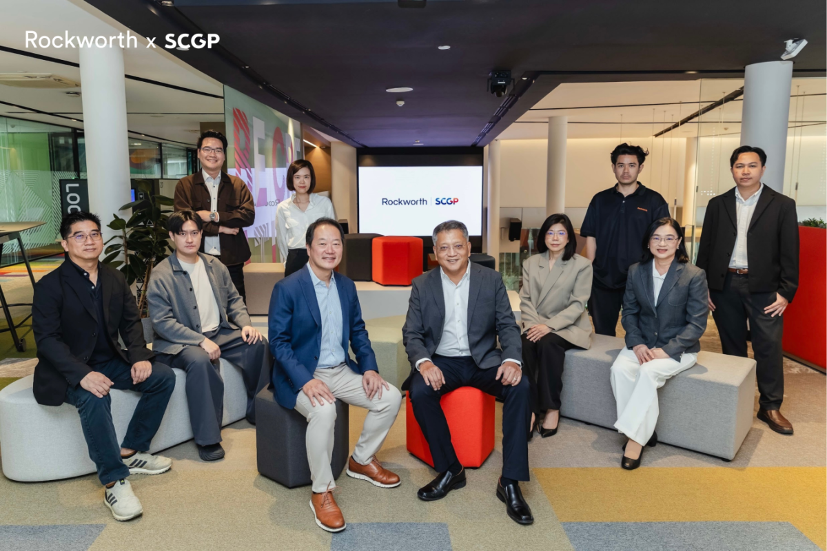 SCGP ร่วมกับ Rockworth ผู้สร้างสรรค์เฟอร์นิเจอร์สำน...