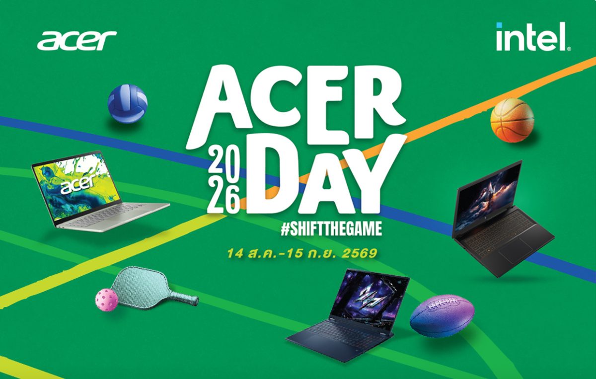 Acer Day ก้าวสู่ปีที่ 10 ภายใต้ธีม "SHIFT...