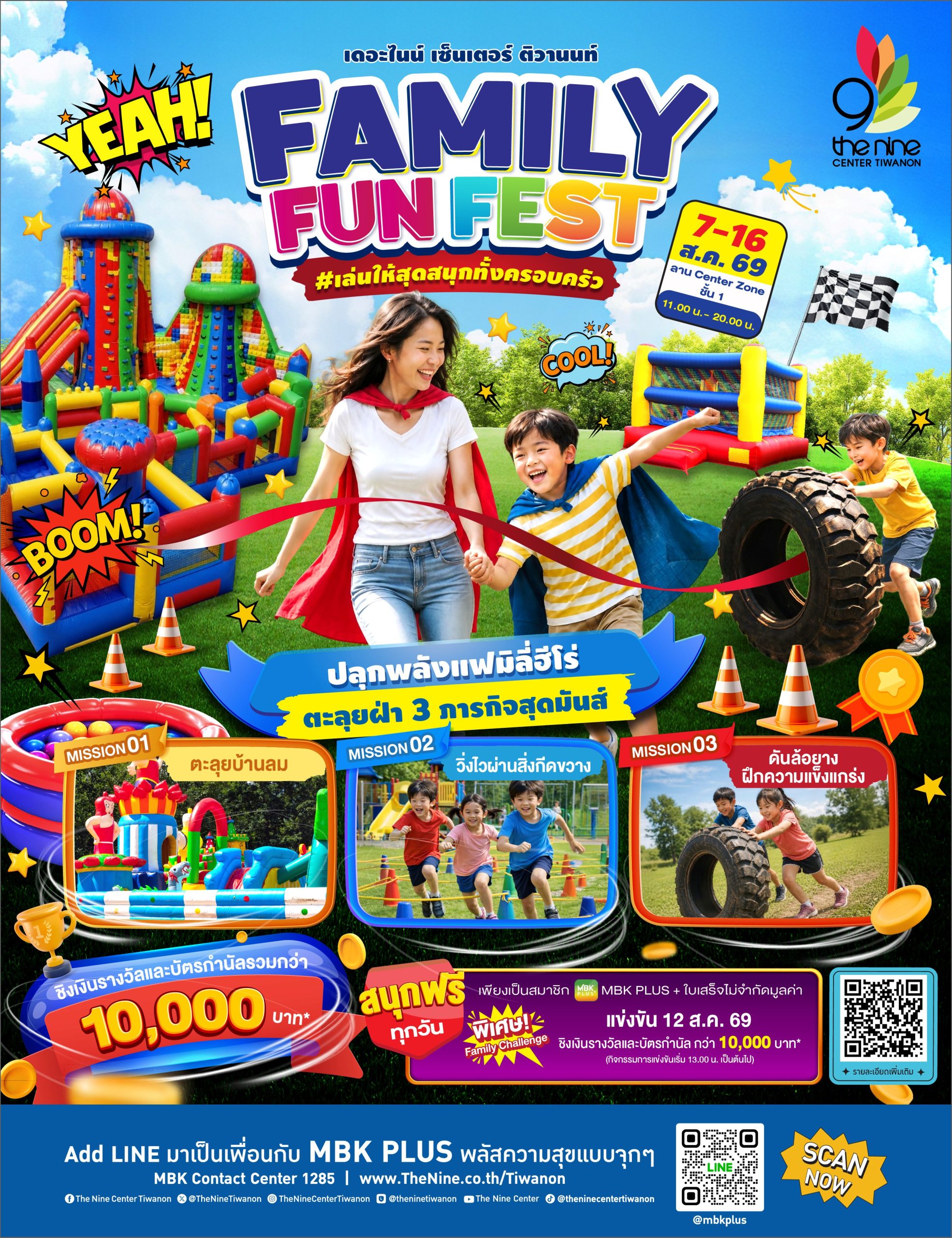 เดอะไนน์ เซ็นเตอร์ ติวานนท์ ศูนย์การค้าใน...