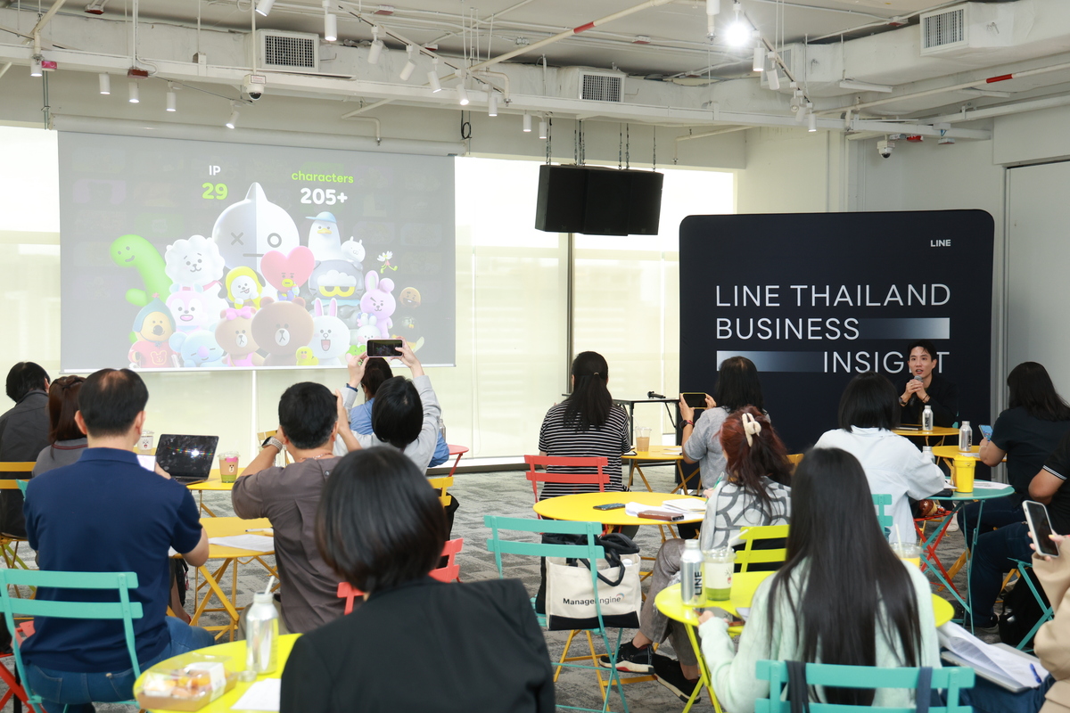 LINE ประเทศไทย เผยอินไซต์และทิศทางการพัฒนาแพลตฟอร์ม...