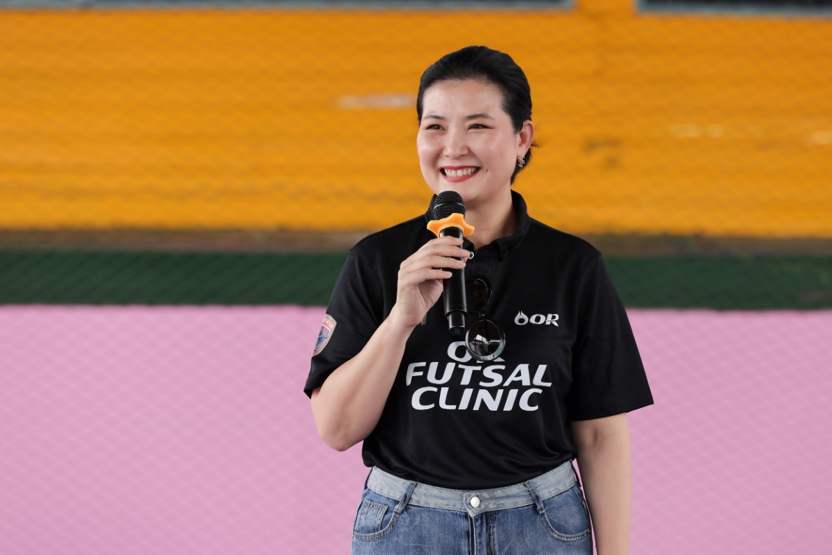 OR จุดประกายศักยภาพเยาวชน ผ่านกิจกรรม OR Futsal Clinic