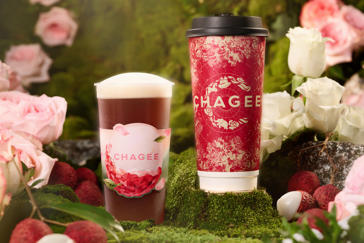 CHAGEE เปิดตัว Lychee Rose Black Tea seri...