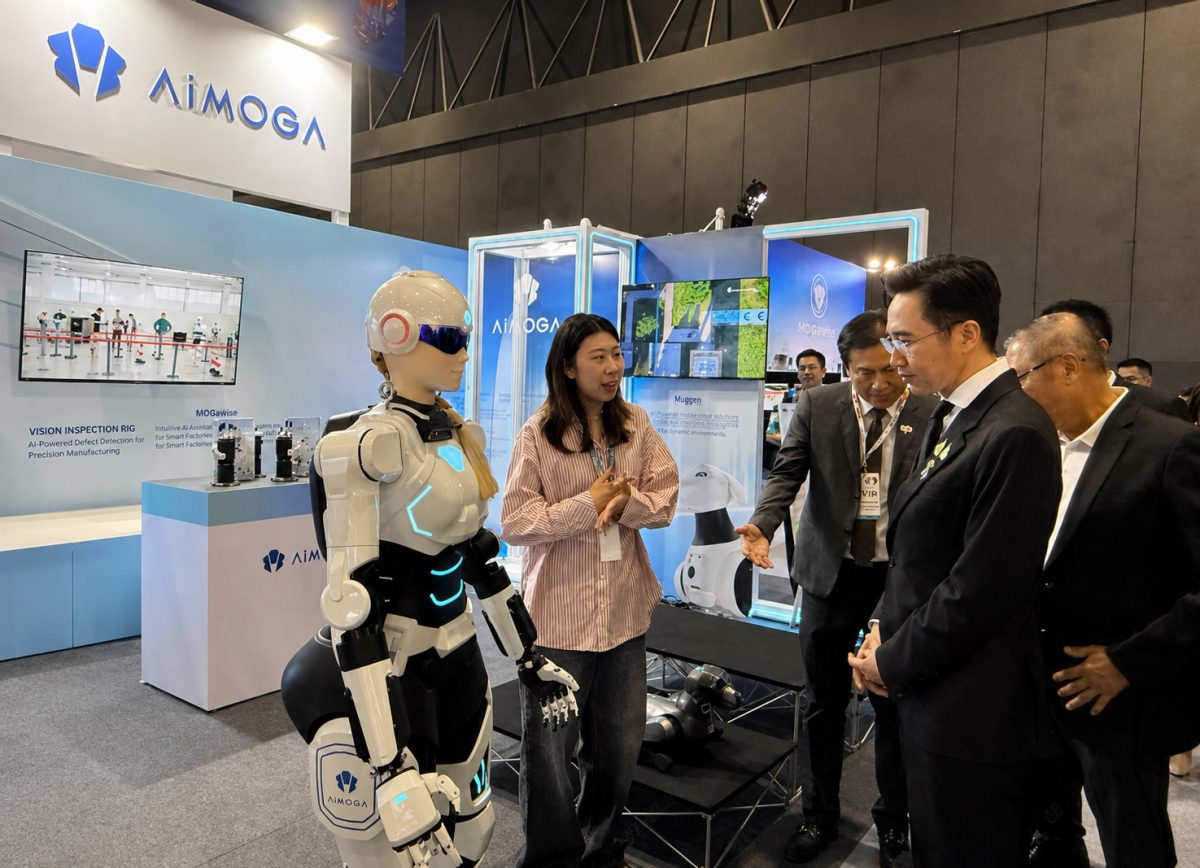 AiMOGA แบรนด์หุ่นยนต์อัจฉริยะระดับโลกภายใ...