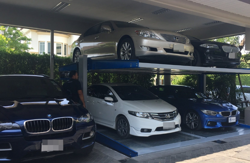 Auto Parking แก้ปัญหาพื้นที่จอดรถจำกัดให้เจ้าของบ้านและสถาปนิก