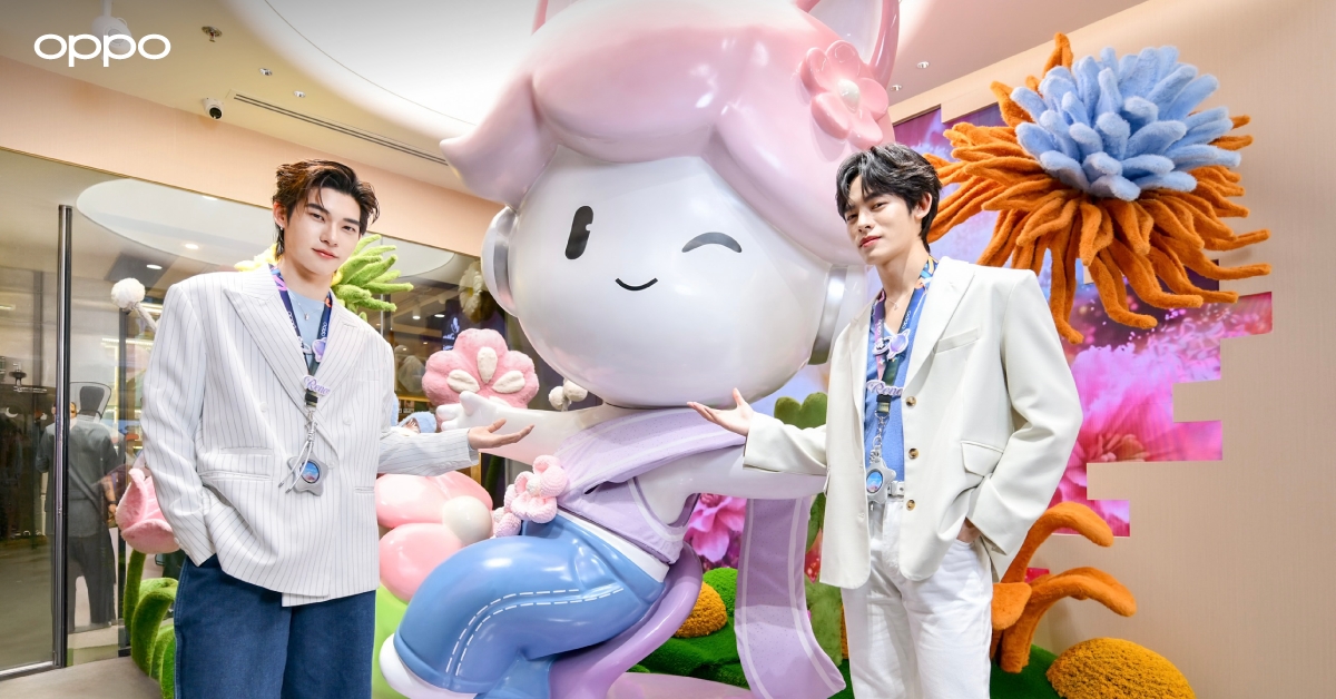 OPPO แบรนด์เทคโนโลยีชั้นนำระดับโลก เนรมิตพื้นที่ใจก...