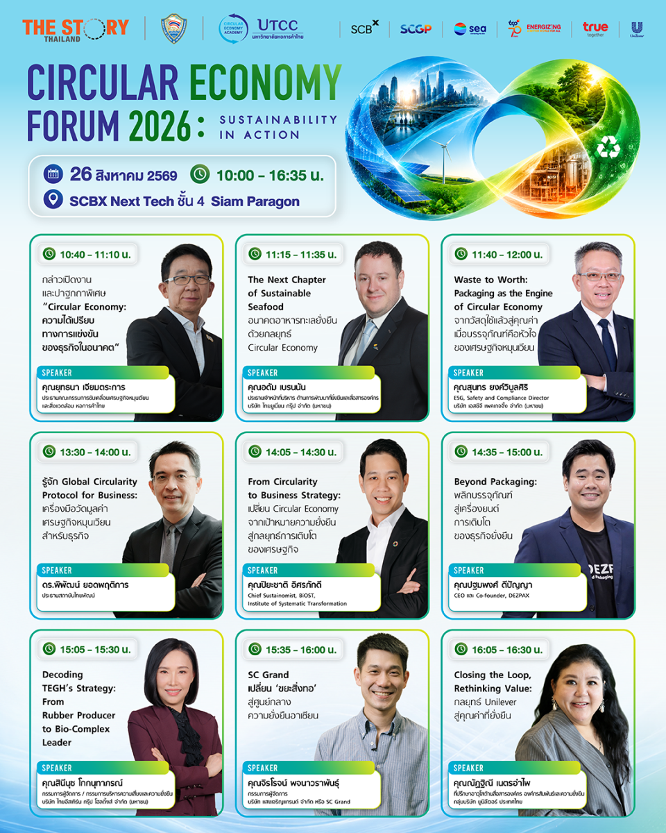 The Story Thailand ผนึกหอการค้าไทย และ Circular Eco...
