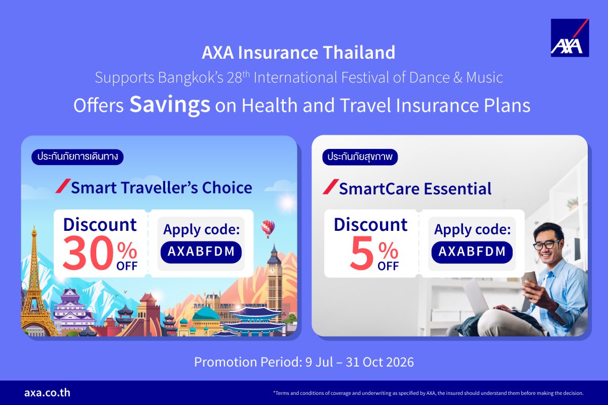 AXA Insurance Thailand continues its comm...