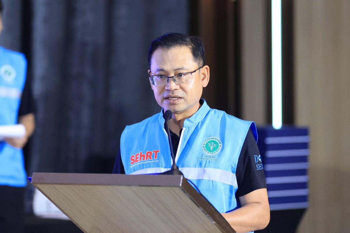 SEhRT Award 2569 ยกย่องทีมปฏิบัติการเด่นด้านอนามัยฉุกเฉิน ยกระดับเครือข่าย SEhRT 1,800 ทีม พร้อมรับมือทุกวิกฤตสุขภาพ