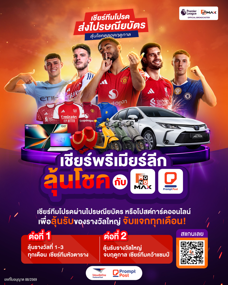 บริษัท ไปรษณีย์ไทย จำกัด ร่วมกับ บริษัท จ...
