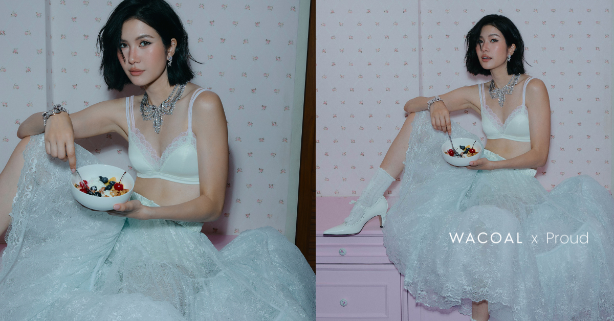 ผสานมนต์เสน่ห์ยุค 80s ด้วย "Satin & Lace" ให้เขย่าห...