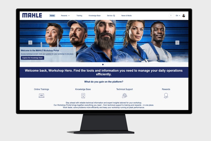 ครั้งแรกของโลก 1: MAHLE Workshop Portal หัวใจของระบ...