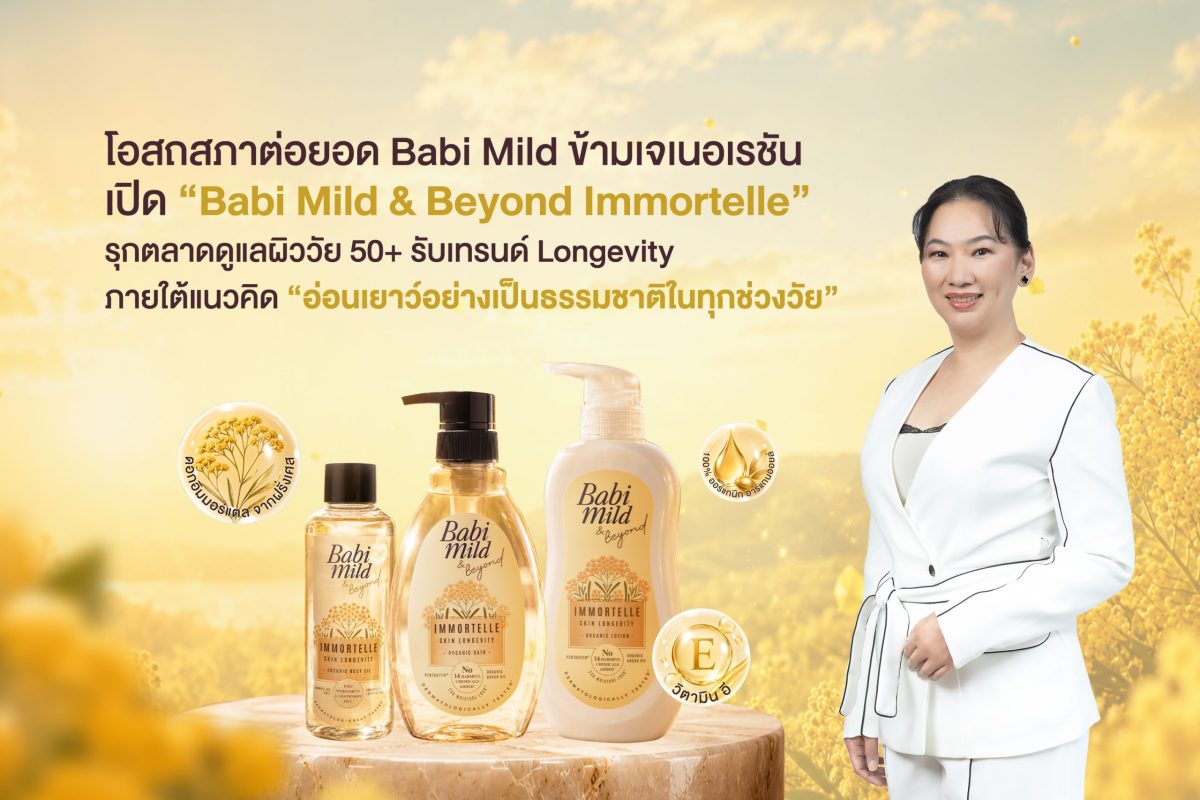 รุกตลาดดูแลผิววัย 50+ รับเทรนด์ Longevity...