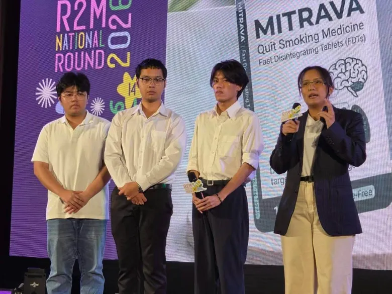 University of Phayao Wins Second Runner-Up at R2M National Round 2026 with "Mitrava" Nicotine-Dependence Innovation.