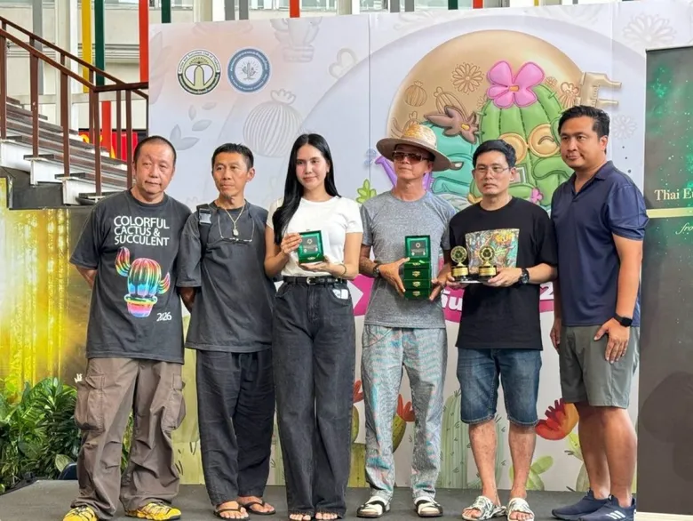 เดอะไนน์ เซ็นเตอร์ พระราม 9 ตอกย้ำคอมมูนิตี้ คนรักแคคตัสและไม้อวบน้ำแห่งปี กับงาน Cactus by my side ช้อปฟินชมเพลินการประกวดสุดยอดแคคตัส