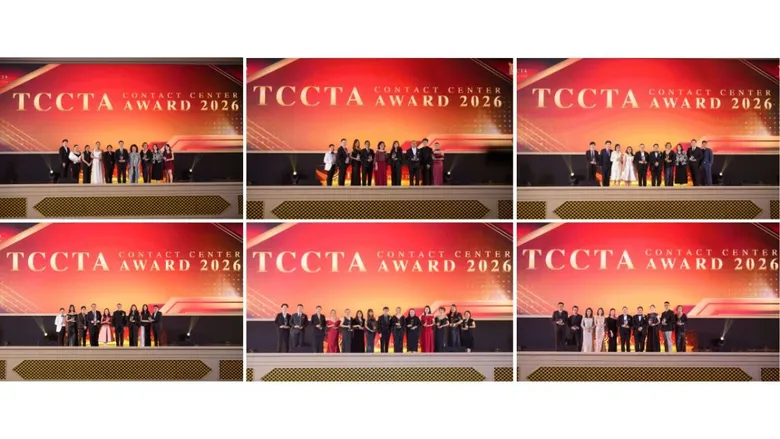 TCCTA Contact Center Awards 2026 ฉลองความสำเร็จอย่างยิ่งใหญ่ มุ่งยกระดับมาตรฐานบริการคอนแทคเซ็นเตอร์ไทย สู่ความโดดเด่นระดับสากล