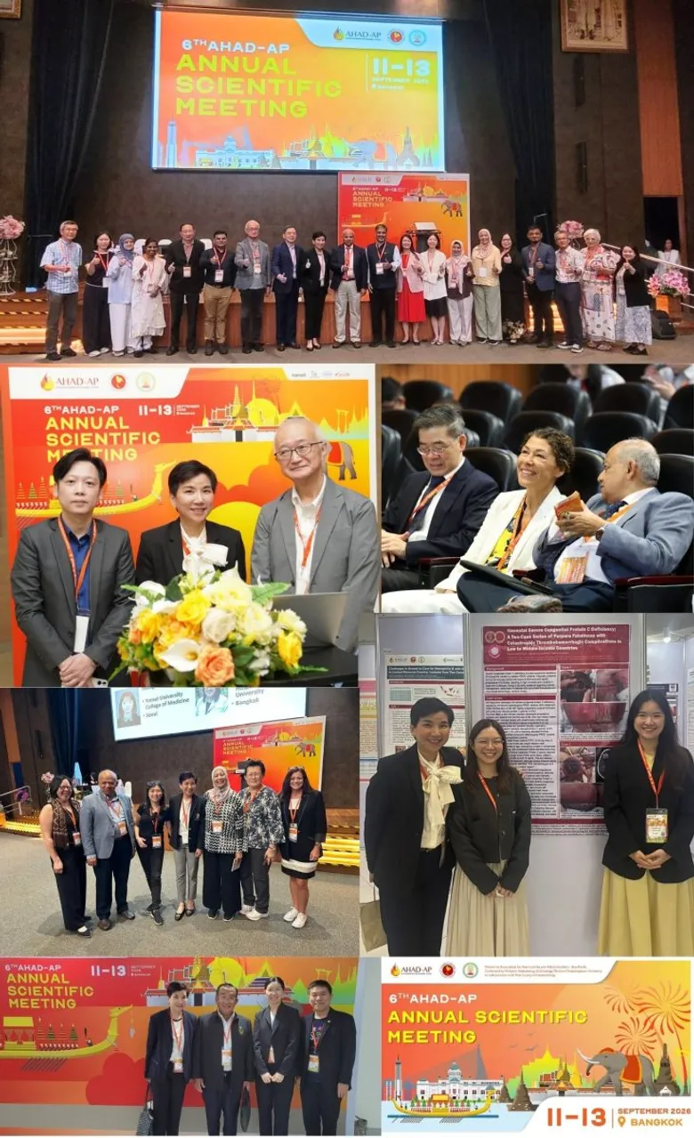 สาขาโลหิตวิทยาและมะเร็งเด็ก จุฬาฯ ร่วมจัดประชุม 6th AHAD-AP Annual Scientific Meeting ผู้เข้าร่วมจากนานาชาติกว่า 450 คน จาก 30 ประเทศ