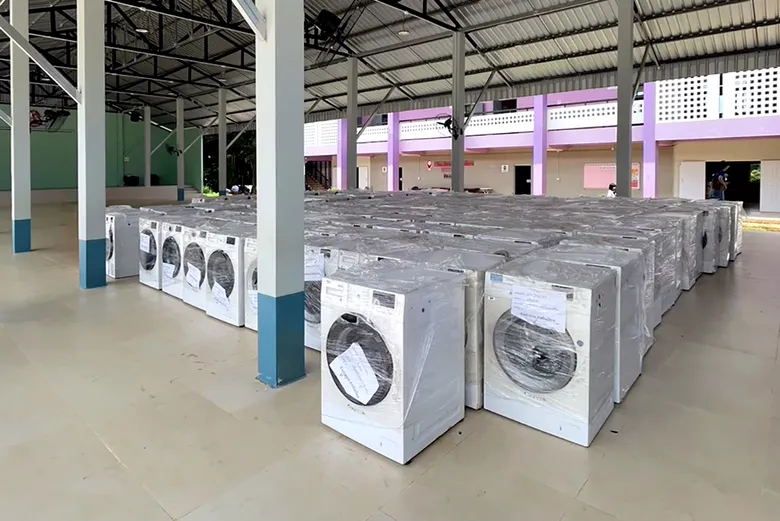 Trendy Wash by Urbanway มอบเครื่องซัก-อบ 141 เครื่อง สู่ชุมชนและโรงเรียนปงเคียน จ.เชียงราย ต่อยอดการให้ สร้างประโยชน์สู่ชุมชน