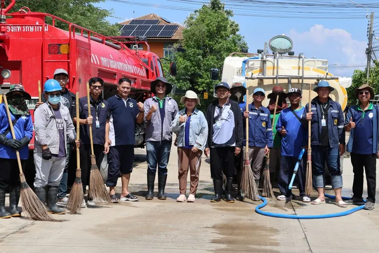 อีสเทิร์น เอเนอร์จี้ พลัส ส่งกำลังใจเคียงข้างชาวสมุทรปราการ ลงพื้นที่ดูแลชุมชนรับมือฝนตกหนักและน้ำท่วมขัง