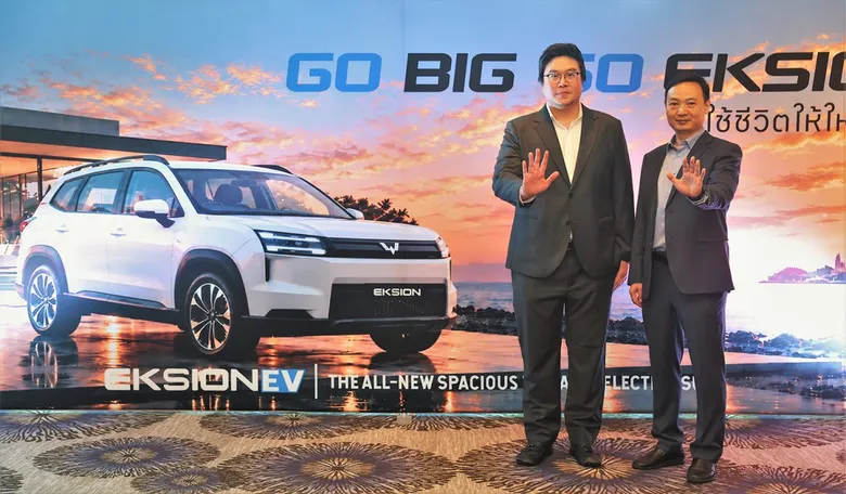 WULING THAILAND launches its 7-seater C-SUV EV under the 'Go Big Go Eksion' concept with starting price at THB 799,000