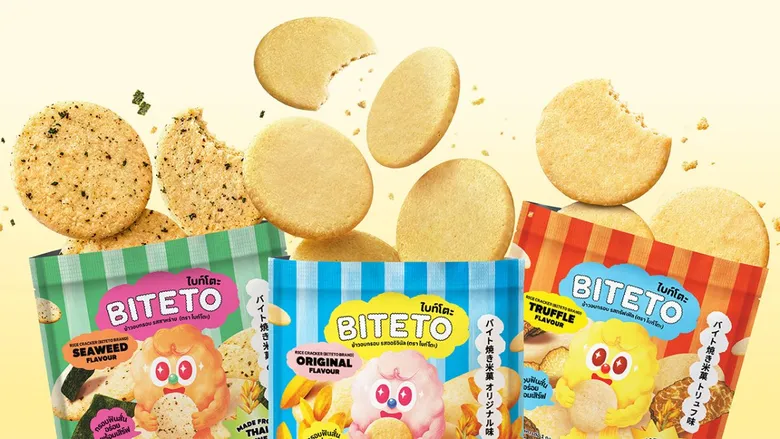 จาก "ข้าวหอมมะลิไทย" สู่ Rice Snack ดีไซน์ใหม่เพื่อคนรุ่นใหม่ MultiplyByEight (X8) เปิดตัวแบรนด์ "BITETO (ไบท์โตะ)" ปั้นขนมข้าวอบกรอบผ่าน Character Marketing เจาะ Gen Y - Gen Z