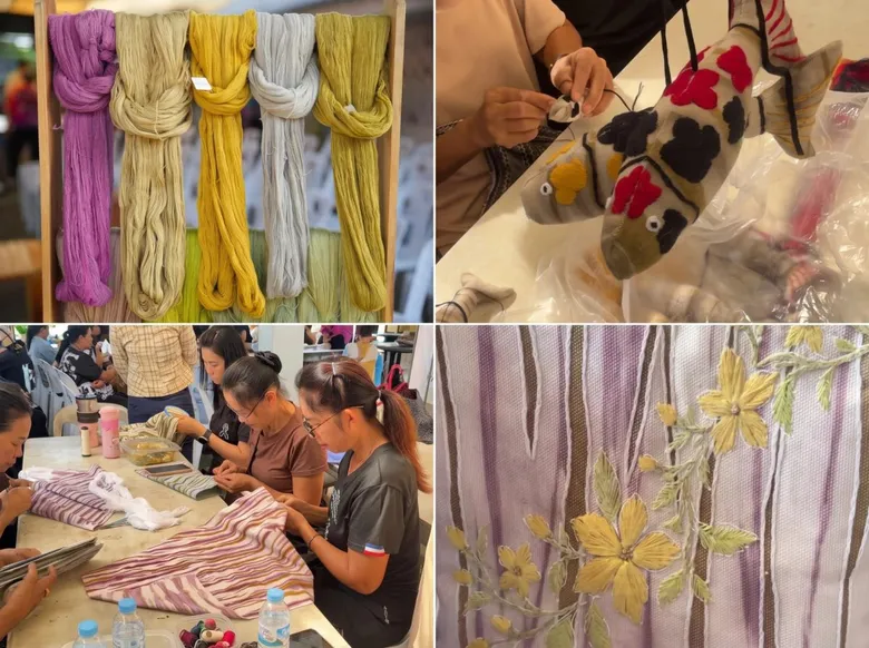 UP Launches Mae Ing Shibori Learning Center to Empower Communities and Expand Global Markets.
