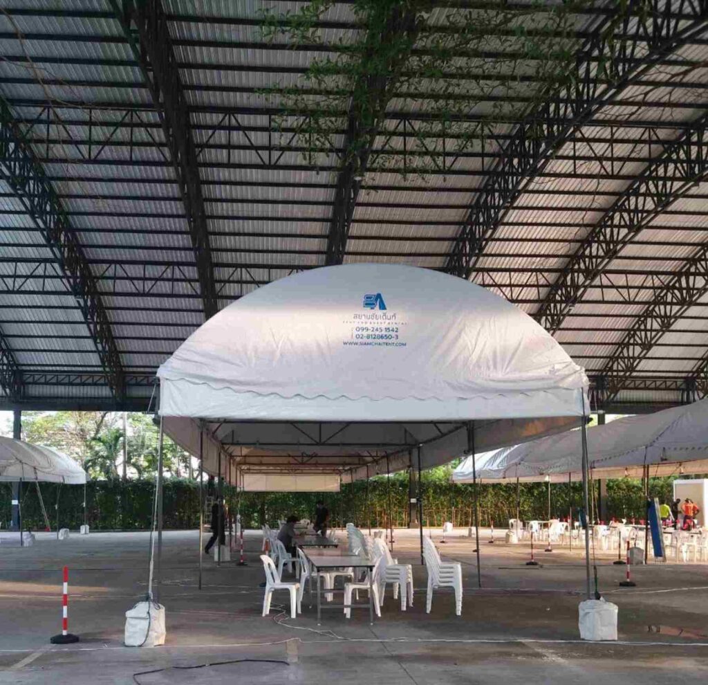 ตัวอย่างผลงานของสยามชัยเต็นท์