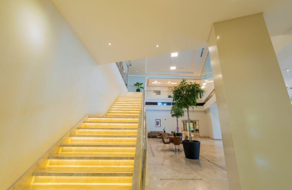 บันไดทางตรง