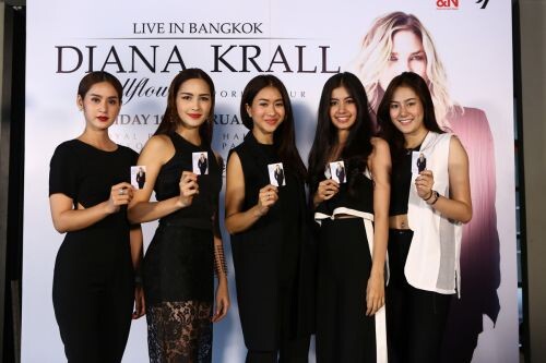 คอนเสิร์ตระดับโลก ดาราดังเมืองไทย ชวนแฟนเพลงแจ๊ส ห้ามพลาด! Diana Krall Wallflower World Tour Live in Bangkok 2016