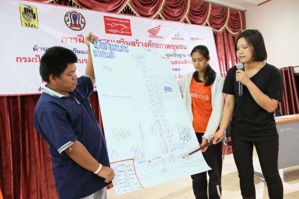 “กองทุนฮอนด้าเคียงข้างไทย” ร่วมกับ “กรมป้องกันและบรรเทาสาธารณภัย”  จัดฝึกอบรมโครงการ "เสริมสร้างศักยภาพชุมชนด้านการป้องกันและบรรเทาสาธารณภัย" แก่พื้นที่เสี่ยงภัยพิบัติ
