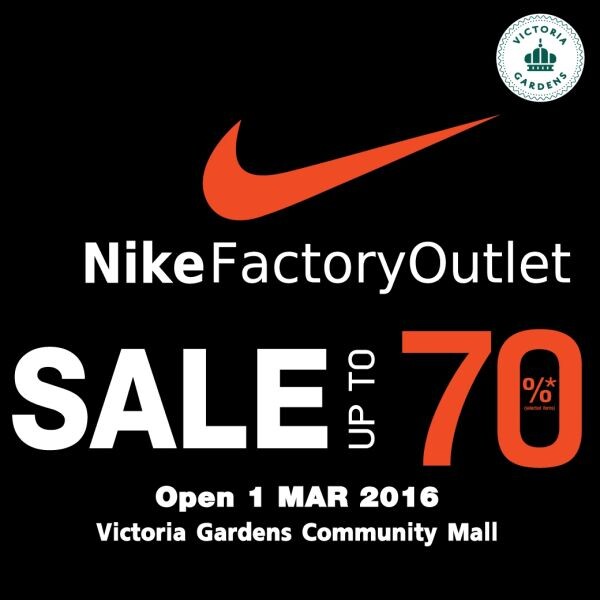 ปรากฎการณ์ Nike Factory Oulet ที่ วิคตอเรีย การ์เด้นส์ ผลตอบรับดีเกินคาด คนรอซื้อทะลัก ยอดขายพุ่ง