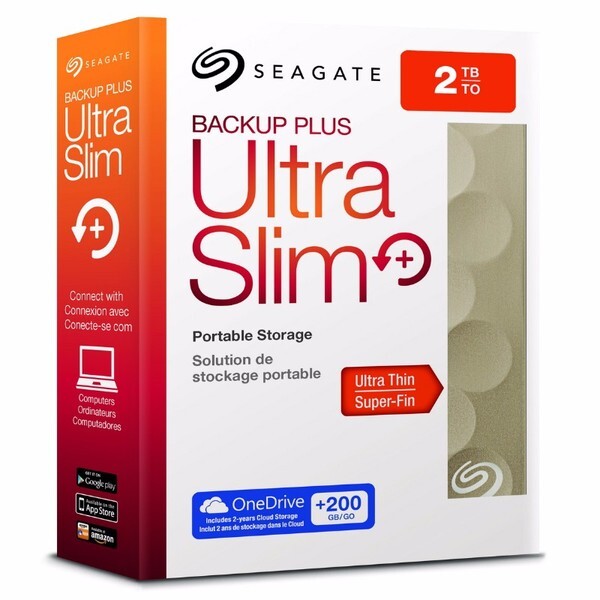“SEAGATE Backup Plus Ultra Slim” บางเฉียบ แต่เก็บข้อมูลได้จุใจ