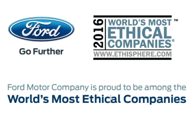 Ford Only Automaker on Ethisphere