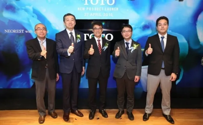 ภาพข่าว: “โตโต้” เปิดตัวนวัตกรรมสุดล้ำบุกตลาดสุขภัณฑ์ไทยระดับไฮเอนด์