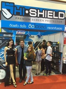 ภาพข่าว: Hi-Shield เปิดตัวฟิล์ม TPU Auto Repair กันรอยเต็มขอบโค้ง ในงาน Thailand Mobile Expo พฤษภาคม 2016